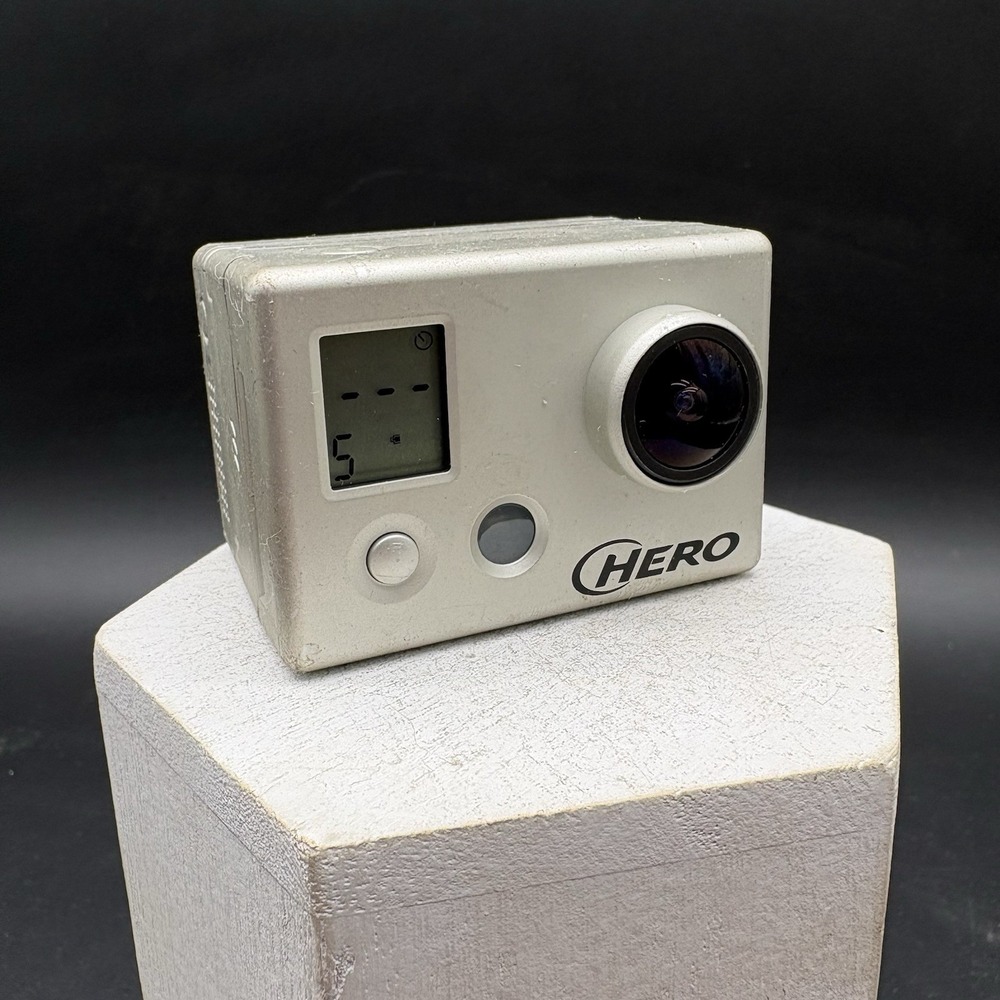 GoPro Hero Original with LCD BacPac Screen YHD517L Tested Working